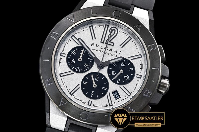 BVG0063C - Diagono Magnesium Chrono PVDMGRU White VK Qtz modelleri BVG0063C - Diagono Magnesium Chrono PVDMGRU White VK Qtz - 01.jpg